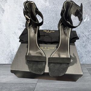 Rag & Bone Women's Black suede Heels